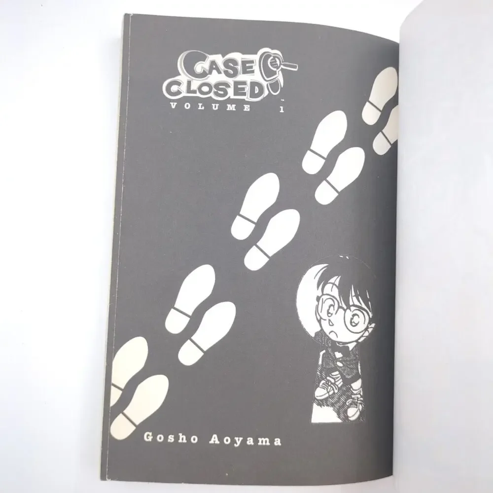 Case Closed Vol 1 Gosho Aoyama 2004 Manga Shonen Sunday Detective Conan VIZ